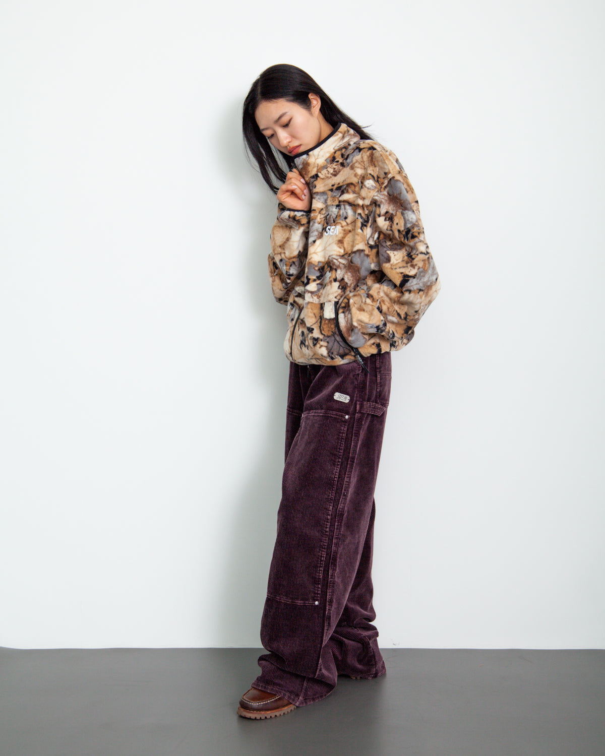 Wash Corduroy W Knee Pant