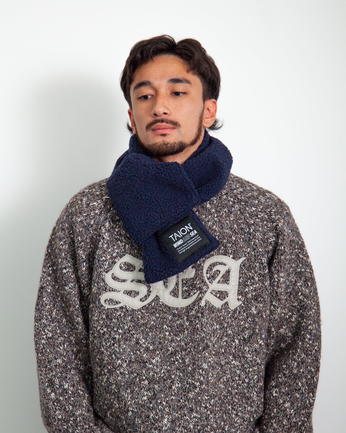 TAION×WIND AND SEA ホワイト　ダウンベスト XL WIND AND SEA × TAIONダウンベストXL