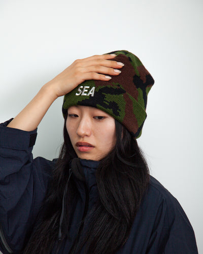 CAMO ESS KNITCAP