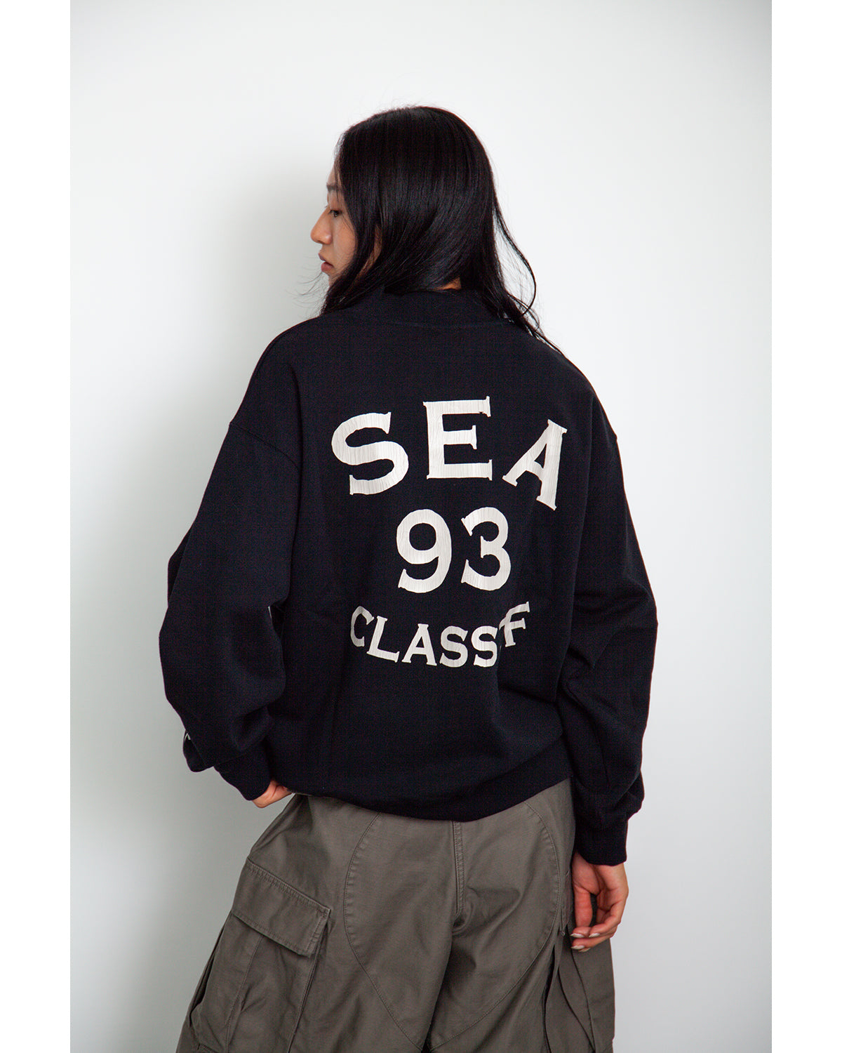 Mock Neck Sweatshirt