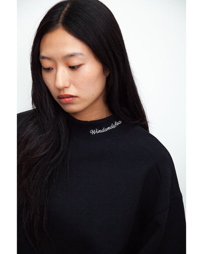 Mock Neck Sweatshirt