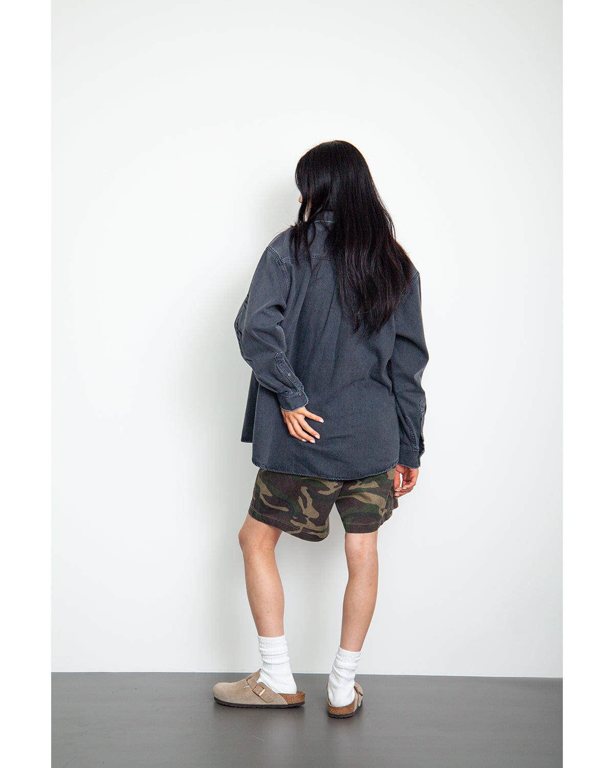 Over Dyed Denim Shirt