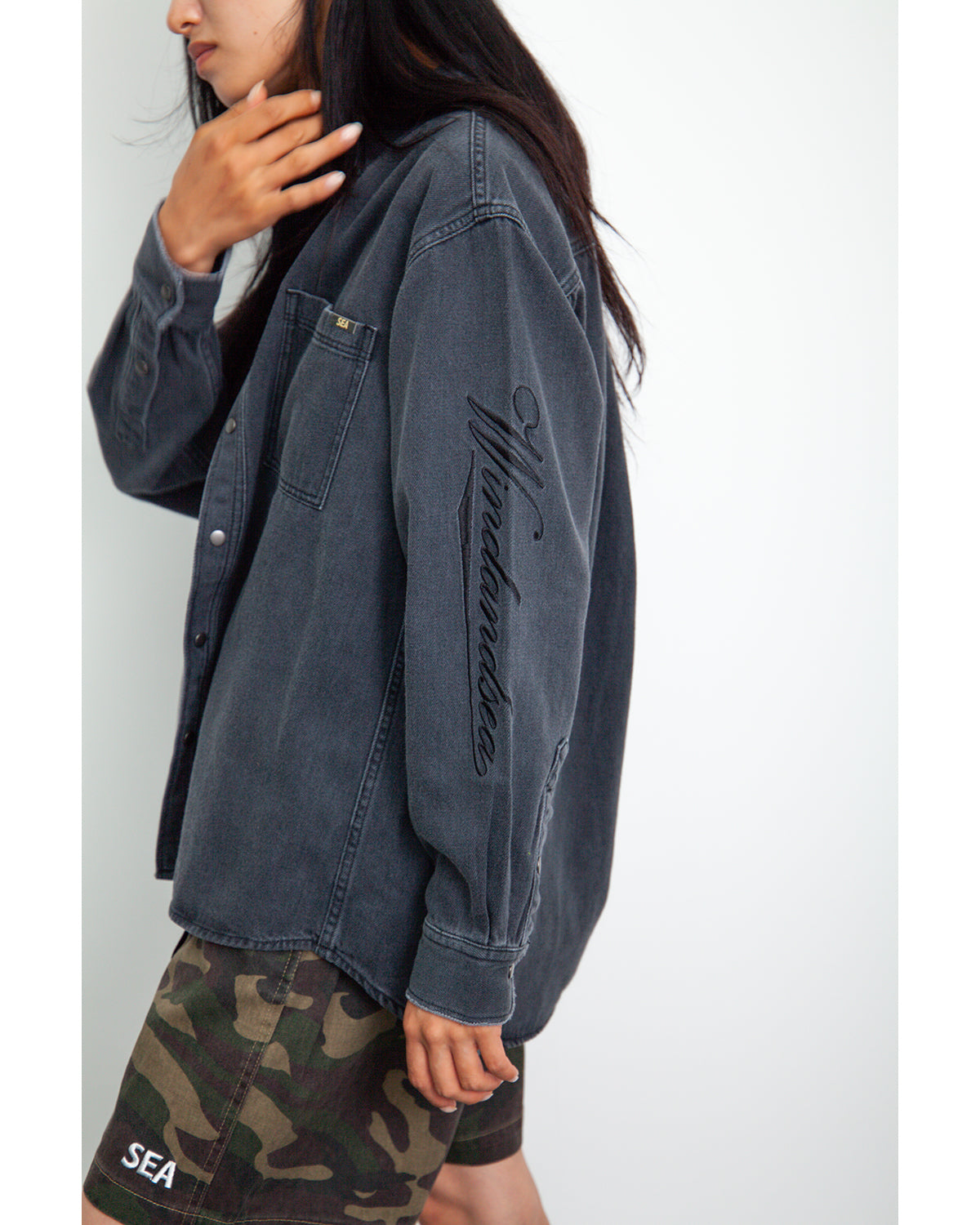 Over Dyed Denim Shirt