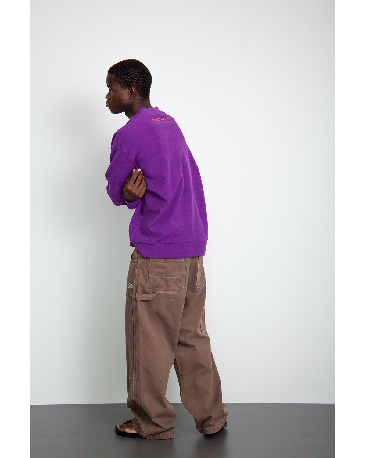 Palm Tree Sweat Cardigan