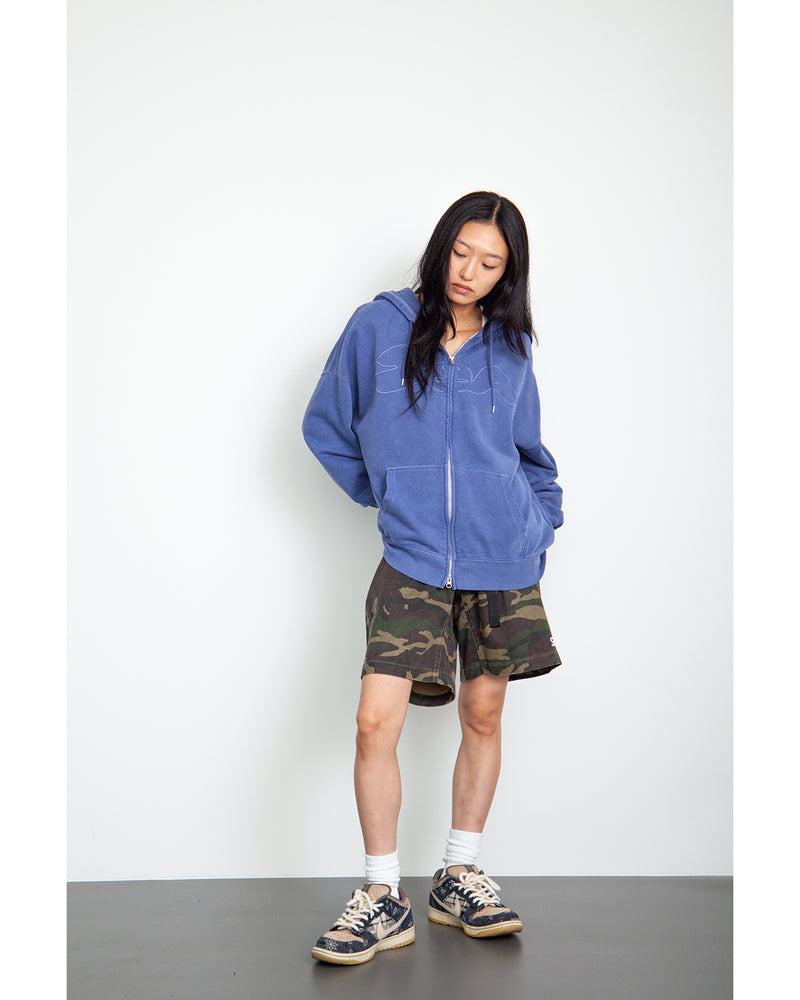 Heptagon Logo Zip Up Sweatshirt