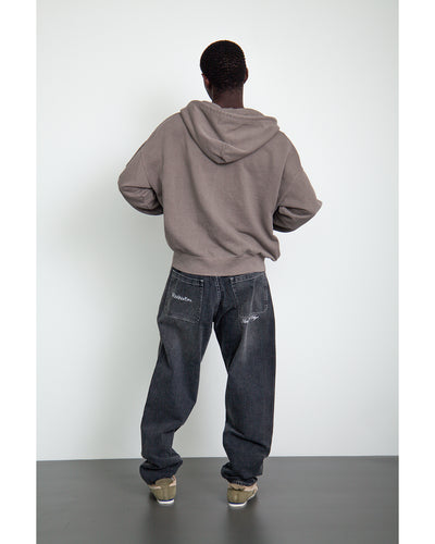 Heptagon Logo Zip Up Sweatshirt