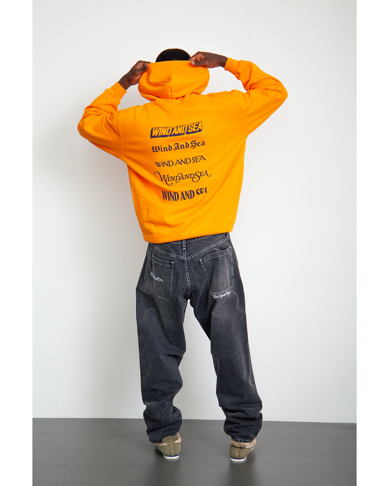 Back Print Hooded Sweatshirt