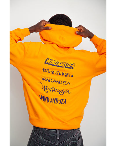 Back Print Hooded Sweatshirt