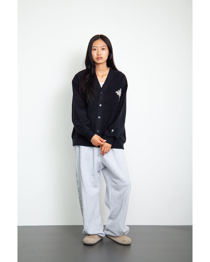 Palm Tree Sweat Cardigan