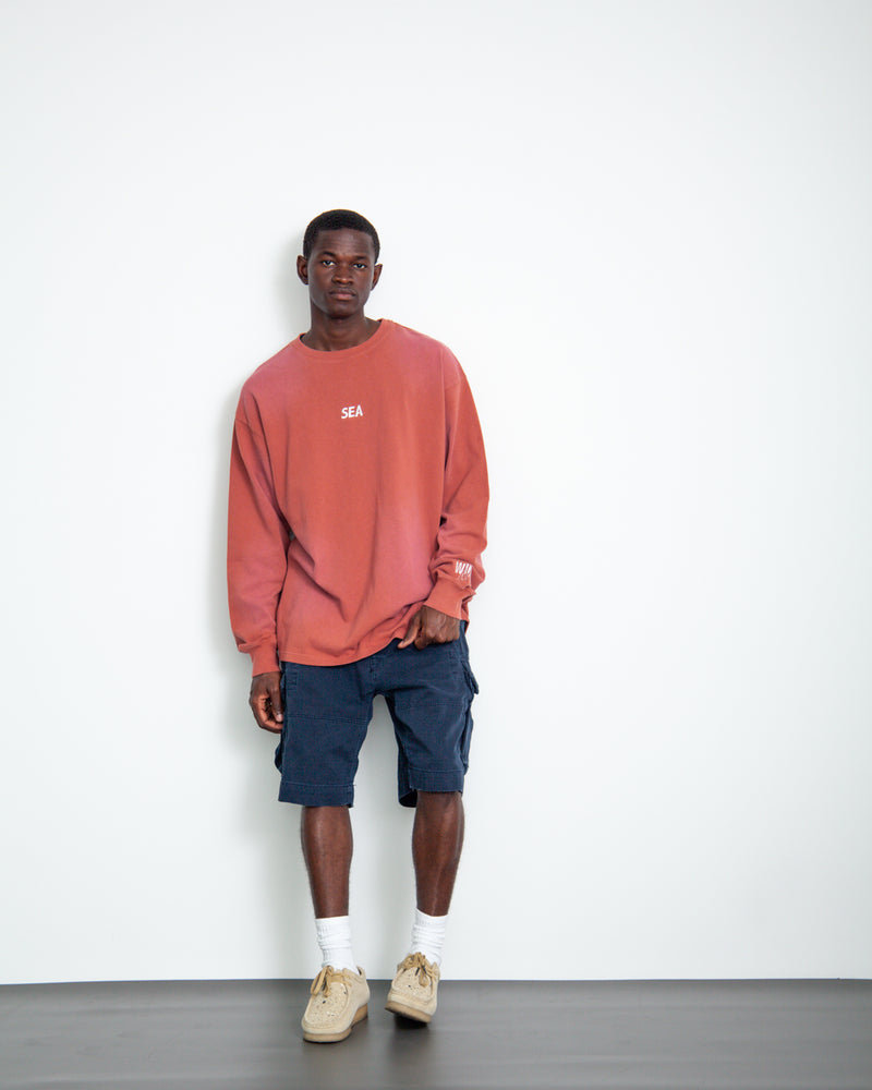 SULFUR DYEING LOGO L/S TEE