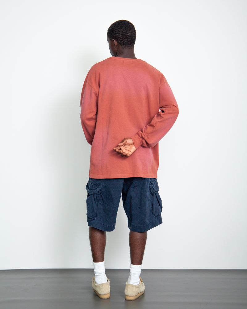 SULFUR DYEING LOGO L/S TEE