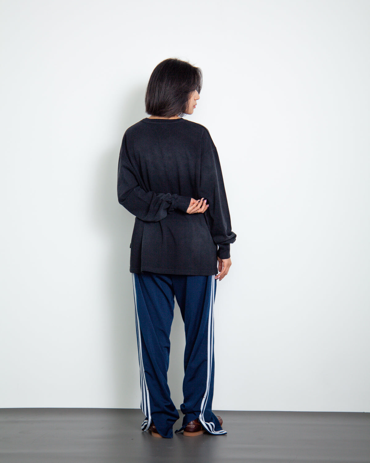 SULFUR DYEING LOGO L/S TEE