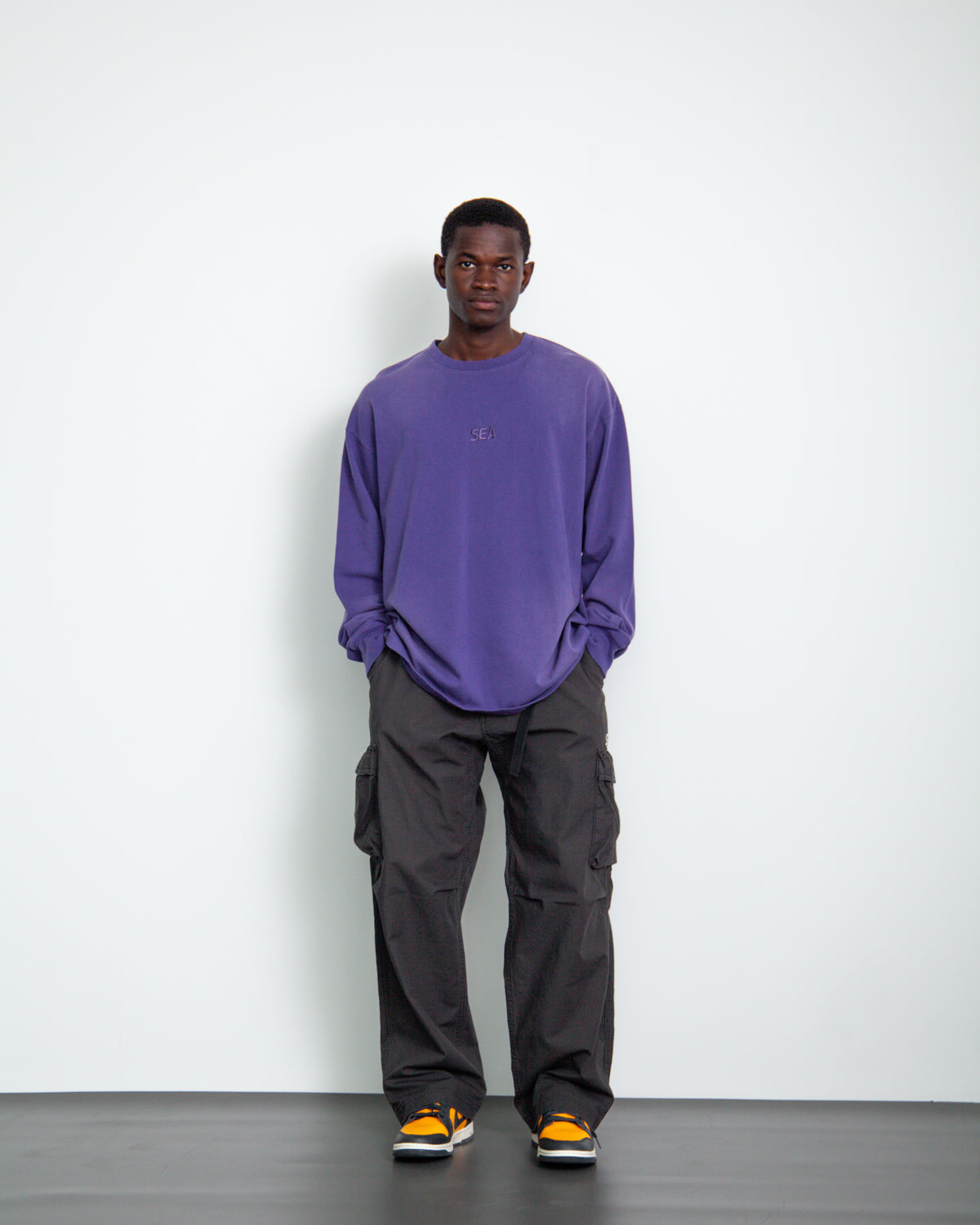 WIDE LEG CARGO PANTS