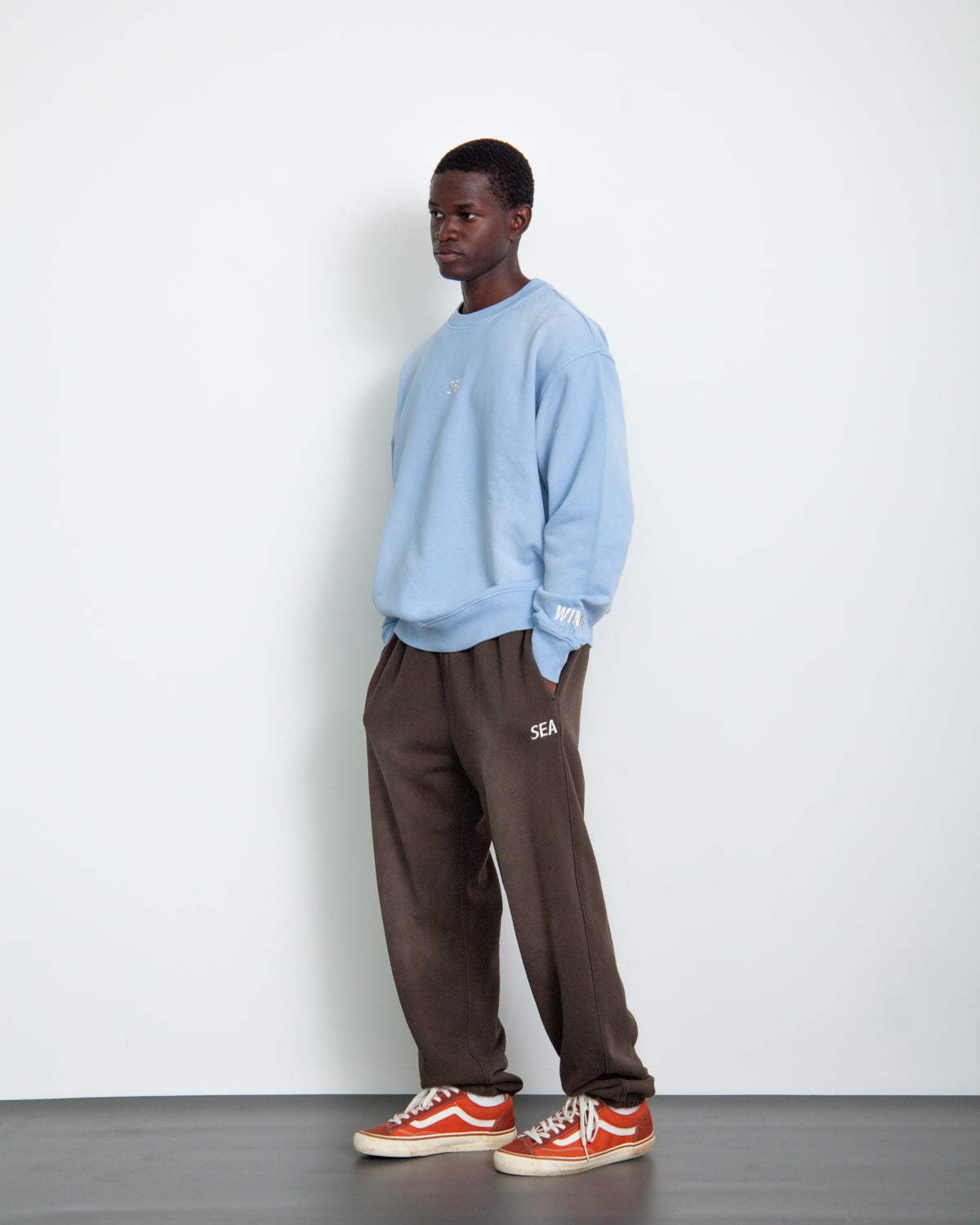 SULFUR DYEING LOGO SWEATPANT
