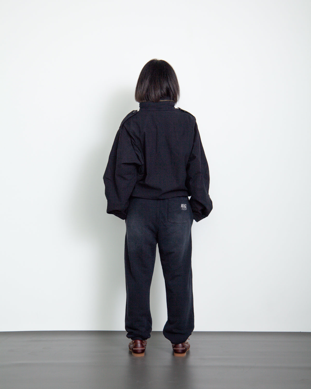 SULFUR DYEING LOGO SWEATPANT