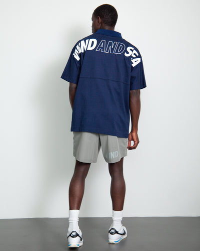 S/S Mock Neck Knit Polo