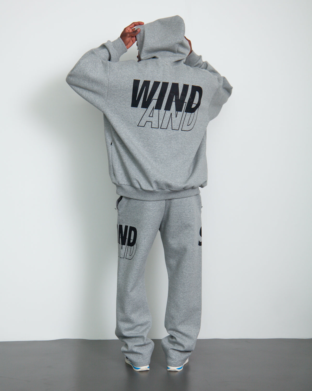 RELAXED FIT HOODED PONTE SWEATSHIRT – WIND AND SEA