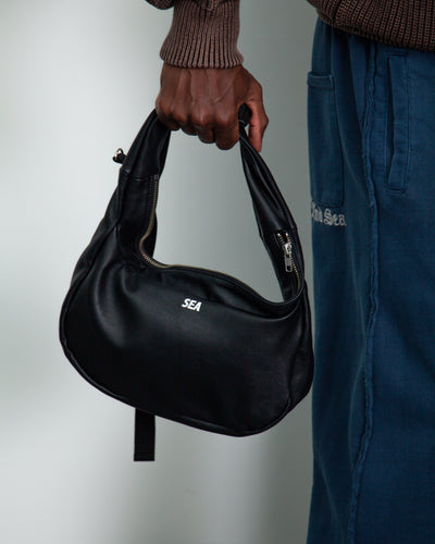 “ALL-DAY” LEATHER SMALL SHOULDER BAG