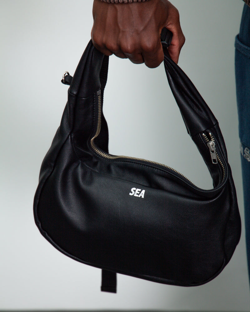 “ALL-DAY” LEATHER SMALL SHOULDER BAG