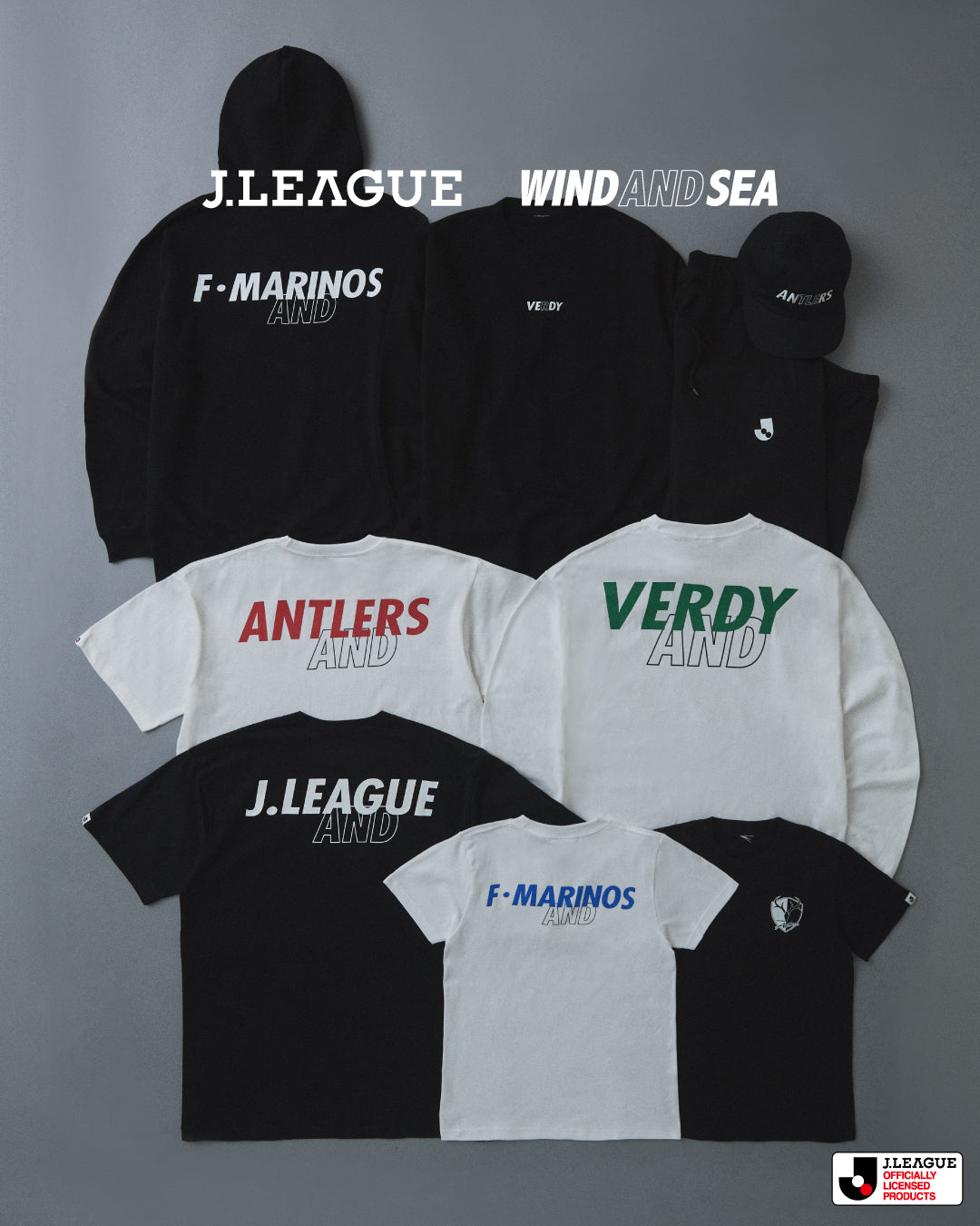 J.LEAGUE × WIND AND SEA
