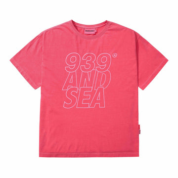 AB x WIND AND SEA T-SHIRTS / PINK