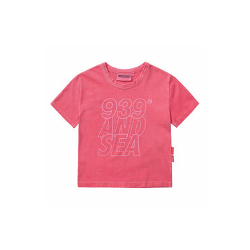 AB x WIND AND SEA COMPACT T-SHIRTS / PINK