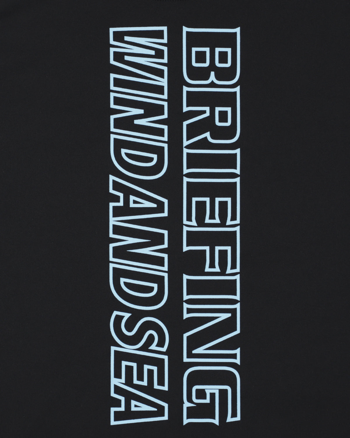 BRIEFING x WDS MOCK NECK TEE – WIND AND SEA