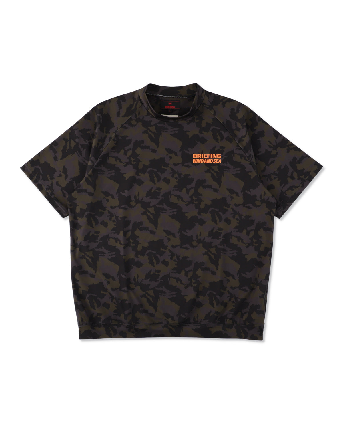 BRIEFING x WDS MOCK NECK TEE – WIND AND SEA