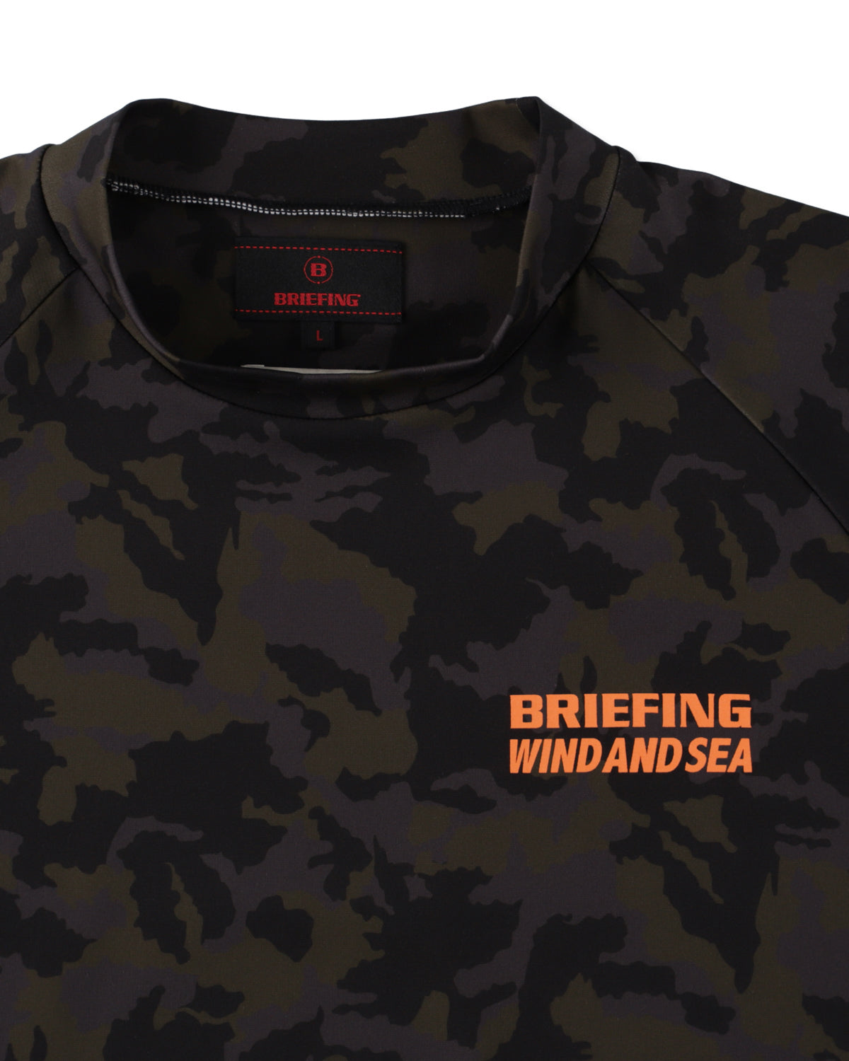 BRIEFING x WDS MOCK NECK TEE – WIND AND SEA