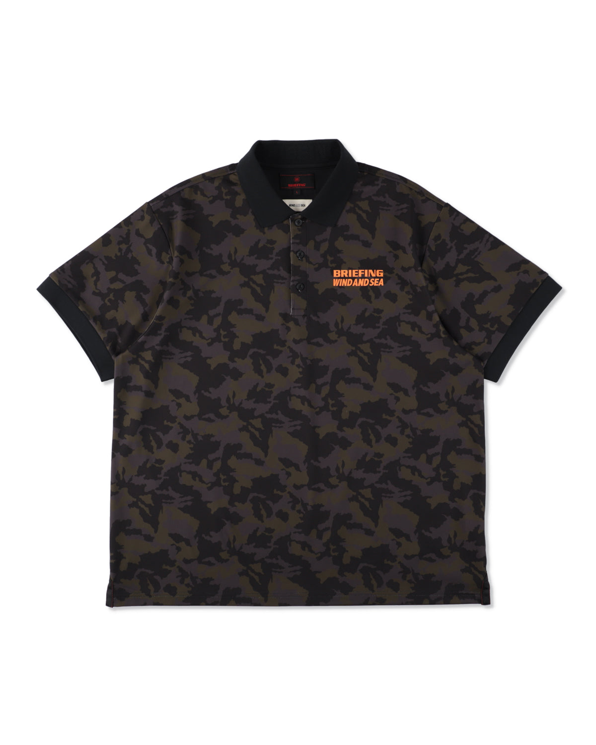 BRIEFING WIND AND SEA ブラックジャケット BRIEFING × WIND AND SEA