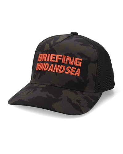 BRIEFING x WDS CAMO MESH CAP