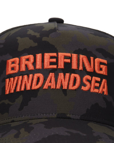 BRIEFING x WDS CAMO MESH CAP