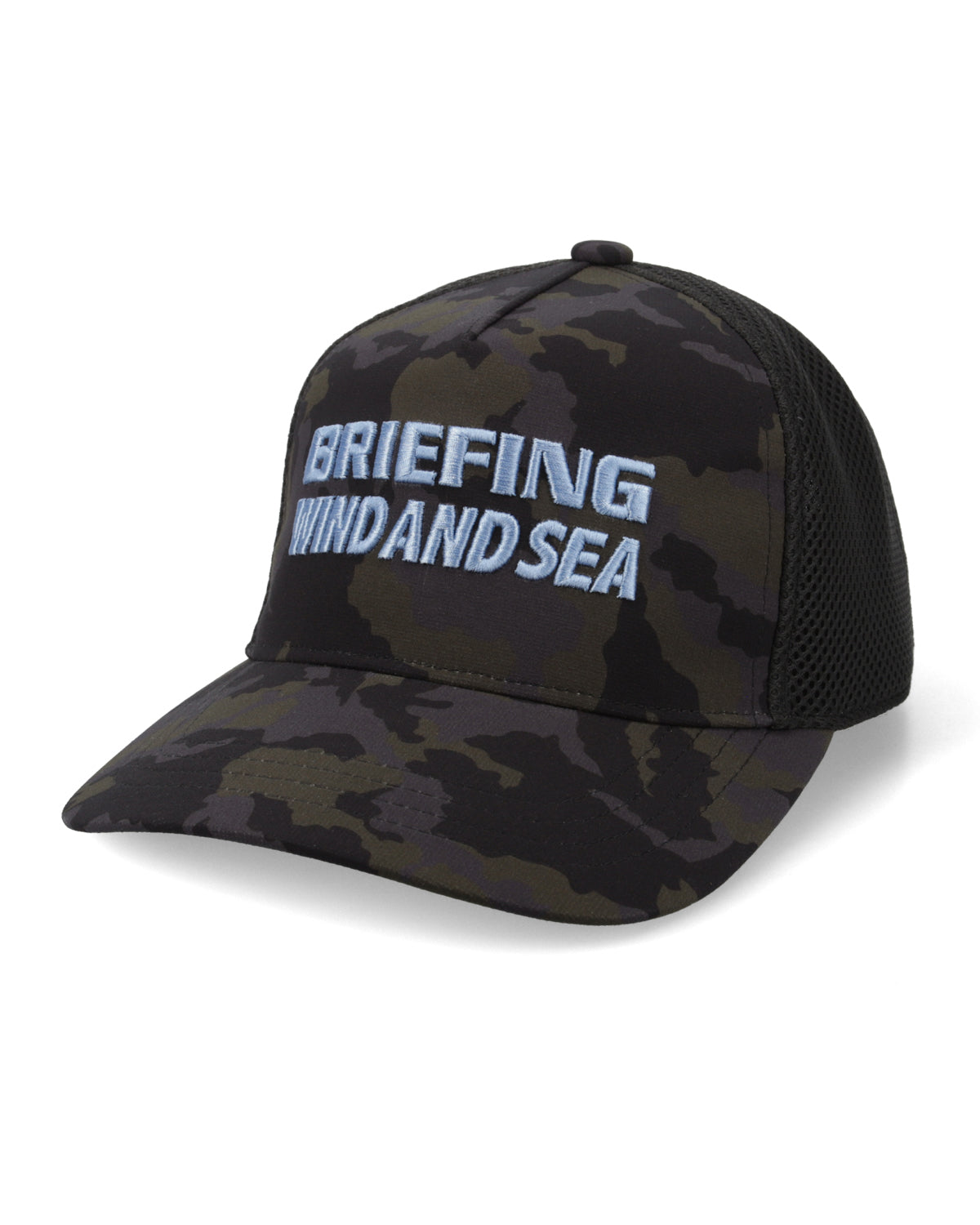 BRIEFING x WDS CAMO MESH CAP – WIND AND SEA