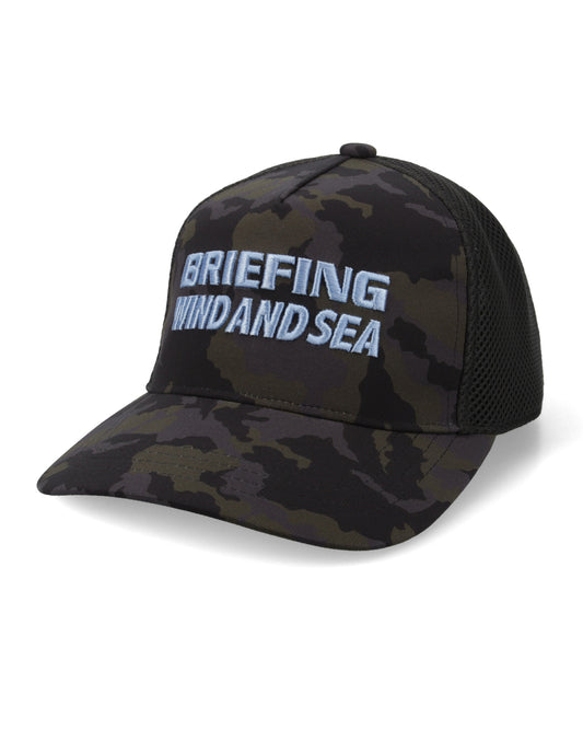 BRIEFING x WDS CAMO MESH CAP