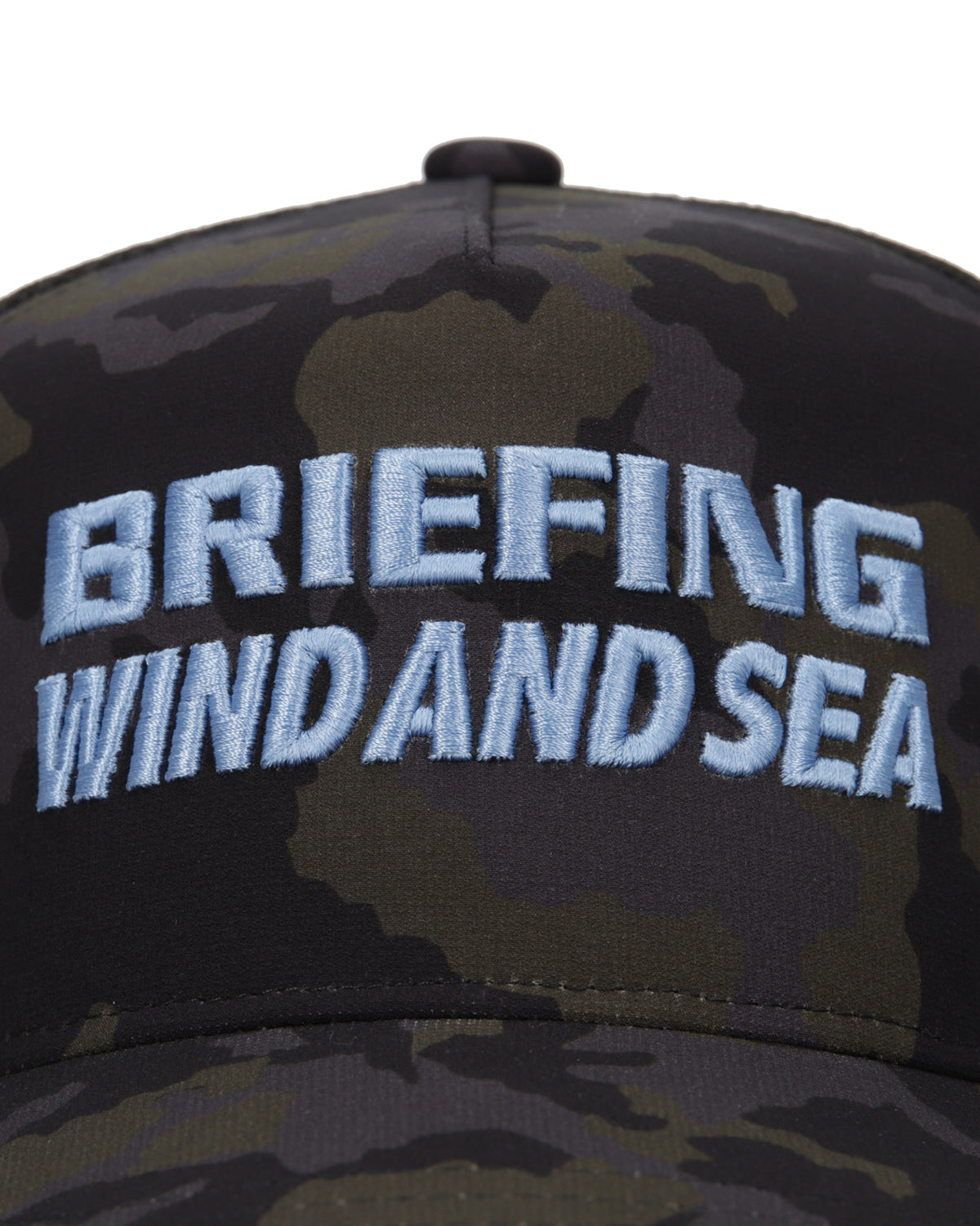 BRIEFING x WDS CAMO MESH CAP – WIND AND SEA