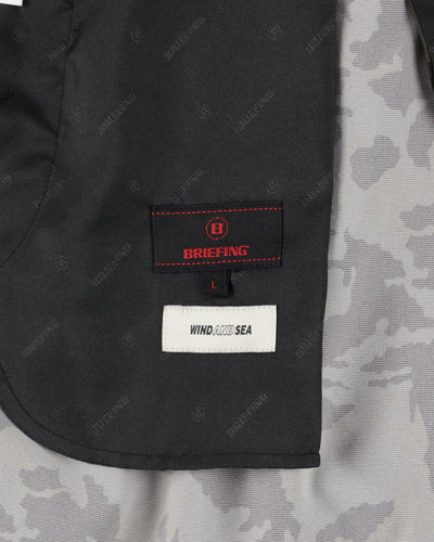 BRIEFING x WDS CAMO WIDE SHORTS