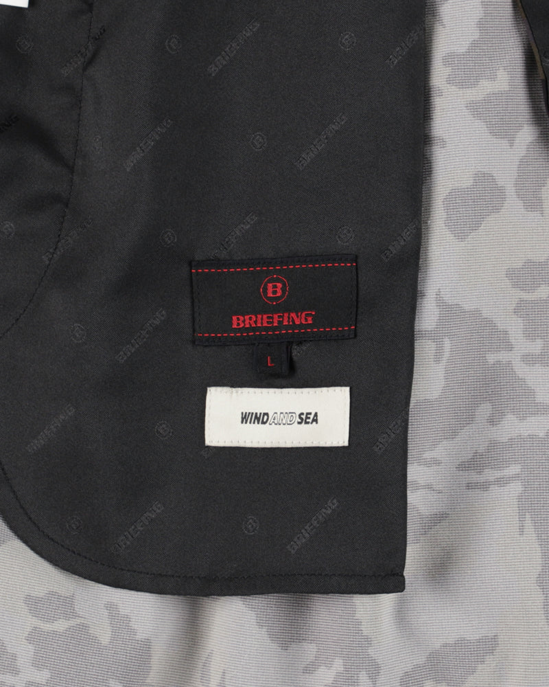 BRIEFING x WDS CAMO WIDE SHORTS