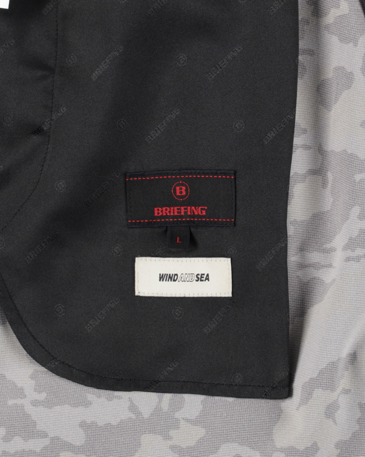 BRIEFING x WDS CAMO WIDE SHORTS