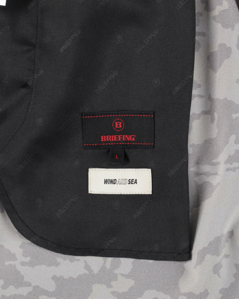 BRIEFING x WDS CAMO WIDE SHORTS