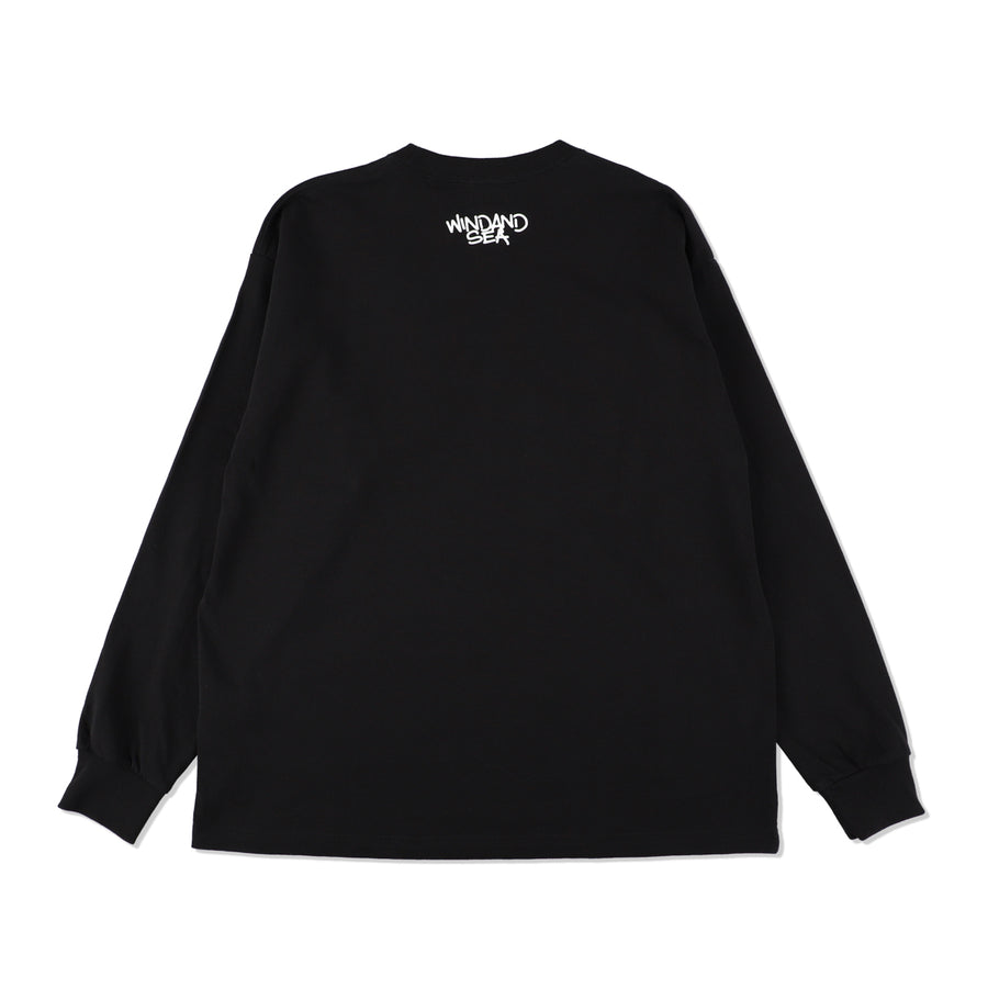 GRAND ROYAL L/S Tee / BLACK