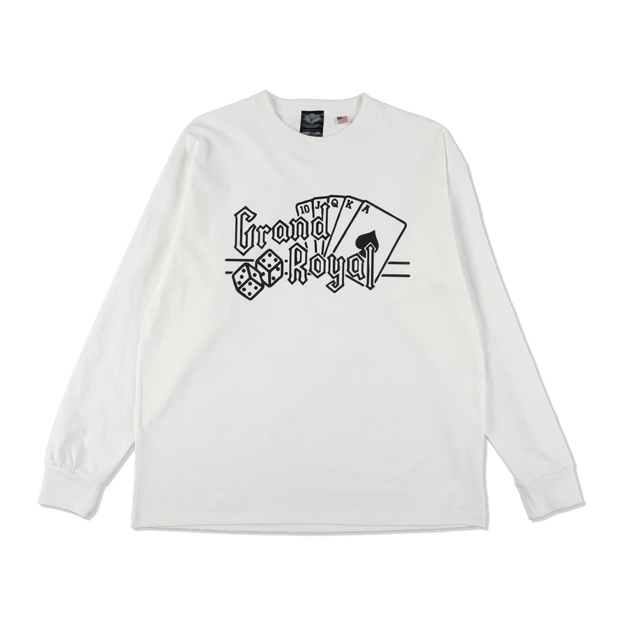 GRAND ROYAL L/S Tee / WHITE