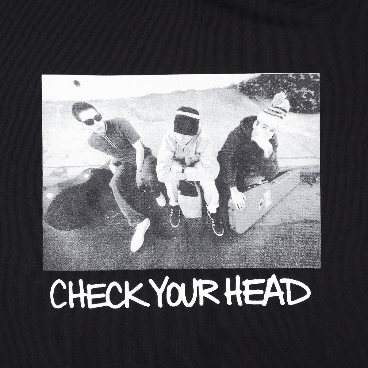 Check Your Head (Photo) Zip-up Hoodie