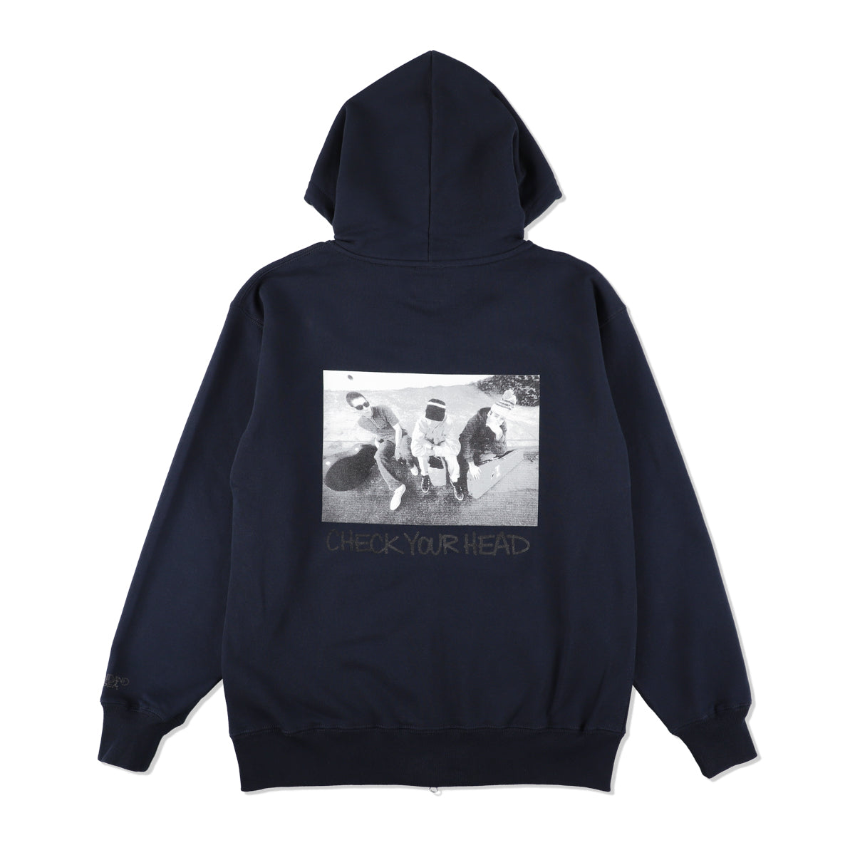 Check Your Head (Photo) Zip-up Hoodie