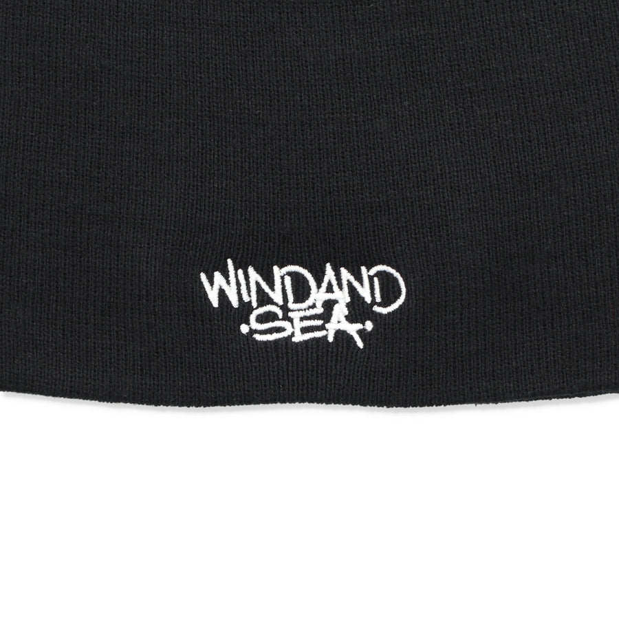 BEASTIE BOYS (wind and sea) Beanie / BLACK