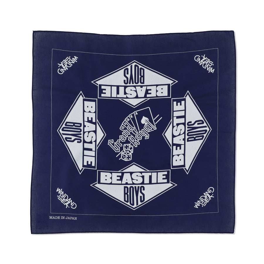 BEASTIE BOYS (wind and sea) Bandana / NAVY