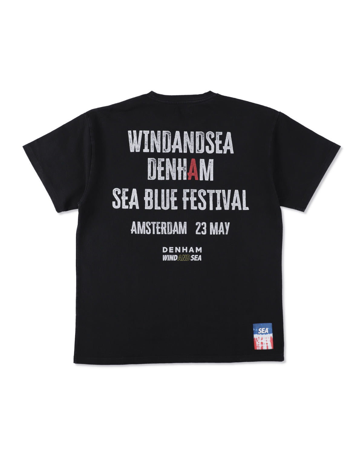 【未使用】DENHAM x WDS Sulfer Tee BLACK L 未使用】DENHAM x WDS Sulfer Tee BLACK L 【公式通販】