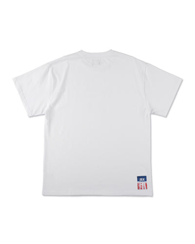 DENHAM x WDS CAMO SCISSORS SULFUR TEE