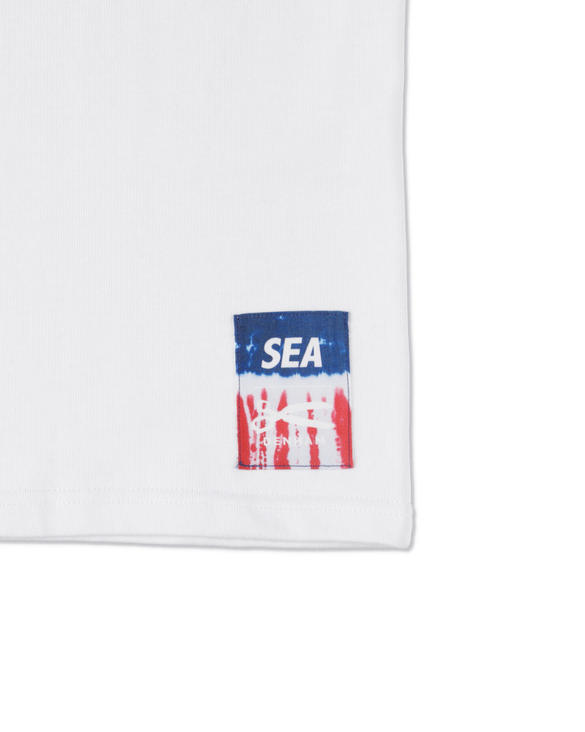 DENHAM x WDS CAMO SCISSORS SULFUR TEE