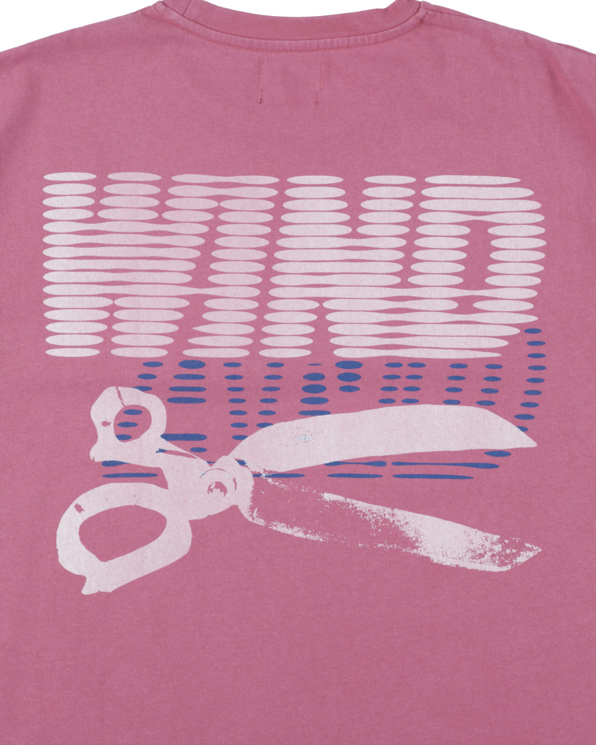 DENHAM x WDS LINE HALFTONE SCISSORS SULFUR TEE – WIND AND SEA