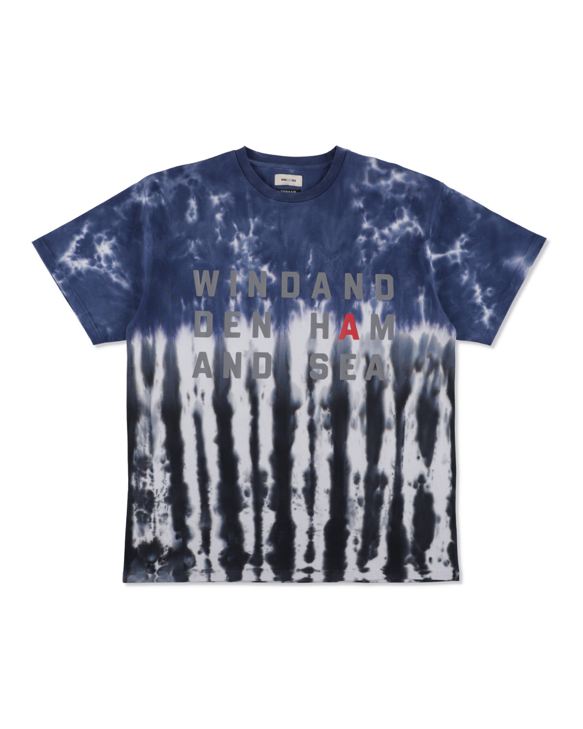 DENHAM x WDS STRIPE TYE DYE TEE